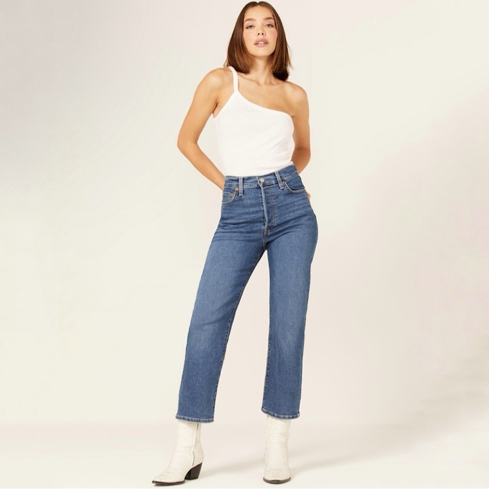 Levi's Blue High Rise Women Jeans